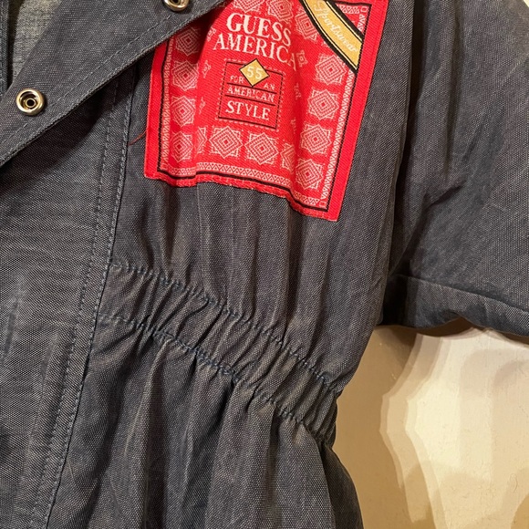 Vintage early 1990 GUESS toddlers snowsuit bought  this 4 my son  born late 1988 - Picture 3 of 6